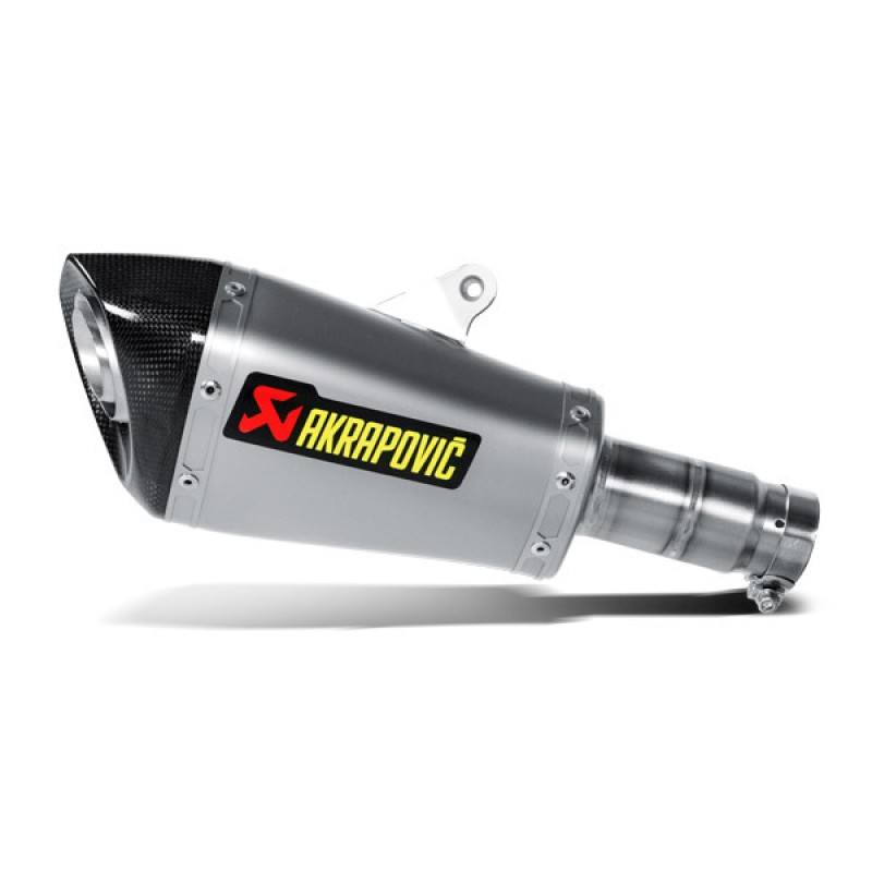 AKRAPOVIC チタン YAMAHA YZF-R6 Akrapovic Racing Titanium Slip Muffler 06-16 Yamaha YZF-R6